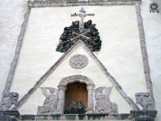 Detalle de la Catedral de Cuernavaca Morelos