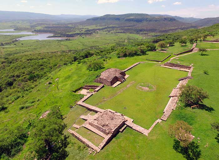 Zona Arqueológica "El Teul" (Fuente: INAH)