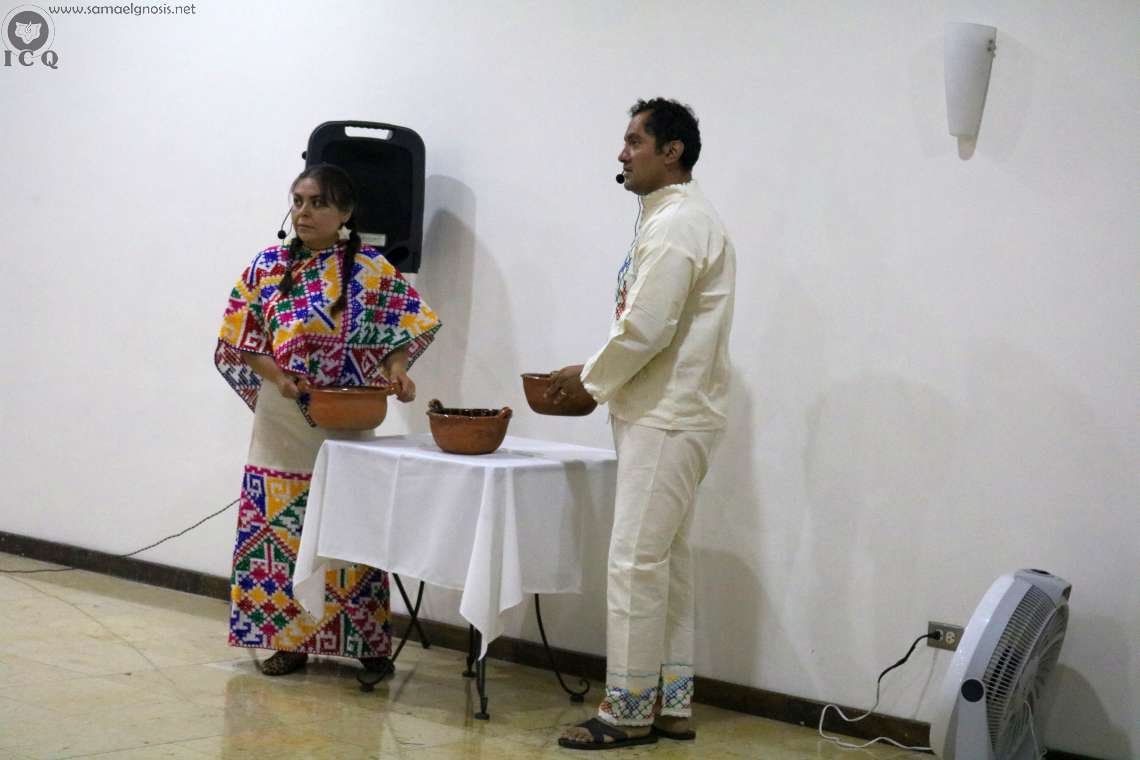 Ya para terminar la obra, siguiendo las instrucciones del dios de la lluvia, atentos apara recibir las enseñanzas sagradas.