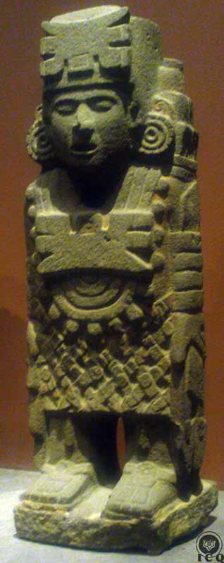 Guerrero atlante azteca. (Museo de Antropología e Historia México) 
