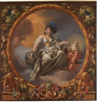PINTURA “LA SABIDURÍA” JOSÉ DEL CASTILLO, 1770