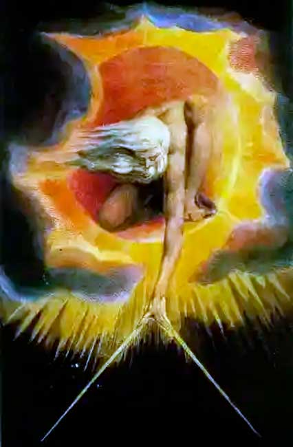 El anciano de los días, William Blake, 1794