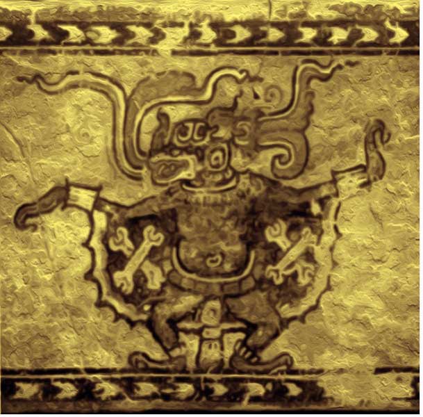 Dios Camazotz, imágenes de dominio público