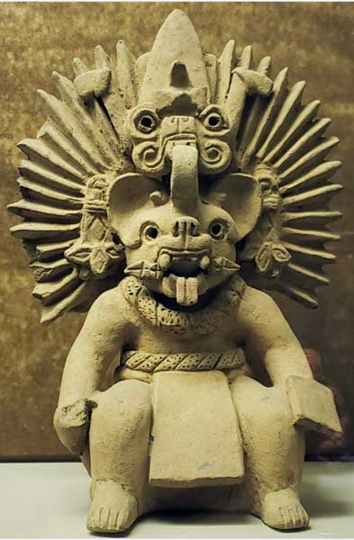 El dios murciélago, Cultura Zapoteca.