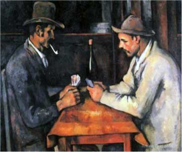 Los Jugadores de Cartas, Paul Cézanne, 1893.