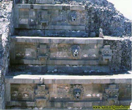 Templo de Quetzalcóatl, fotografía ICQ
