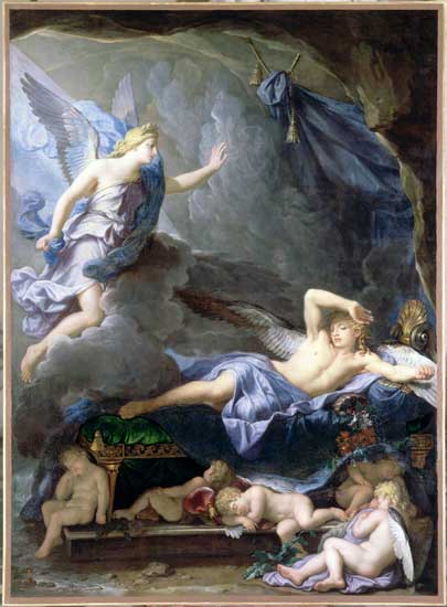 Imagen 2: René-Antoine Houasse - Morpheus Awakening as Iris Draws Near, 1690