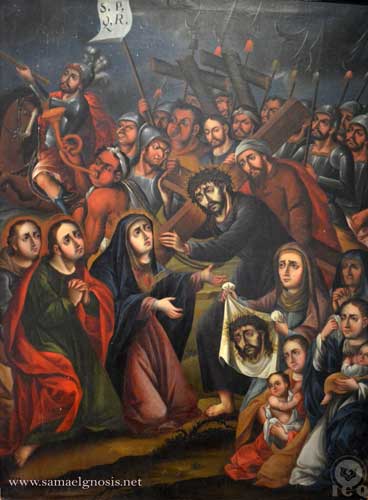 Jesús nazareno camino al calvario. Museo de Guadalupe Zacatecas. 