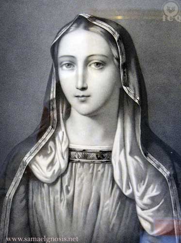 La Virgen María. Museo de Guadalupe Zacatecas. 