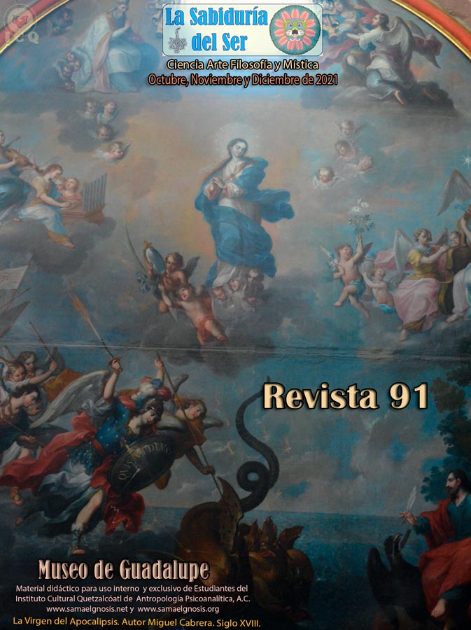 La Virgen del Apocalipsis. Autor Miguel Cabrera. Siglo XVIII.