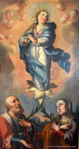Inmaculada concepción. Museo de Guadalupe Zacatecas. 