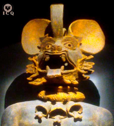 “Dios Murciélago”. Museo del Templo Mayor. Foto: Lupita Rodríguez y Jenaro Reyes (ICQ Gnosis).