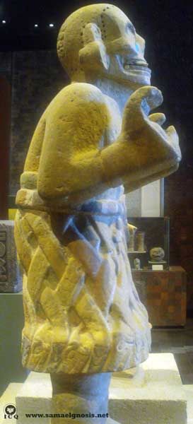 Diosa “Falda de Serpientes” (Coatlicue). Museo Nacional de Antropología. México.