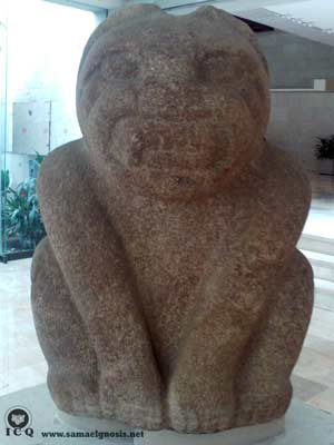 Jaguar (tigre americano) Museo de Antropología de Xalapa México.