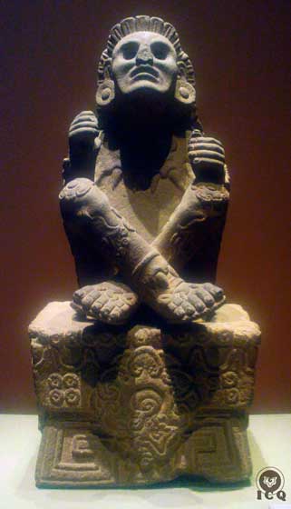 Xochipilli en el Museo Nacional de Antropología